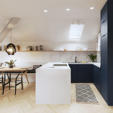 Scandinavian Attic flat