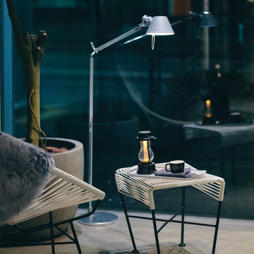 Showroom styling for a design store