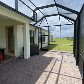 New Screened Patio in the beautiful active adult community, Bridgewater at Viera