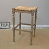 Hawthorne Bar Stool in Weathered Gray