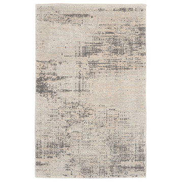 Calvin Klein CK950 Rush 3'2" x 5' Ivory Beige Modern Indoor Area Rug