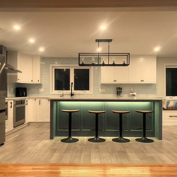 Open Floor Kitchen Remodel, Manchester CT