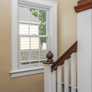 New Window in Charming Staircase - Renewal by Andersen New Jersey / NYC