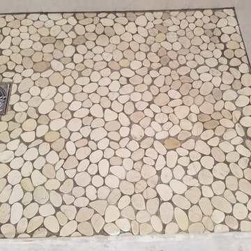 Pebble Shower Floor