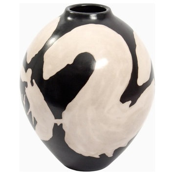 Moe's Home Collection Chulu Terracotta Ceramic Vase in Multi-Color