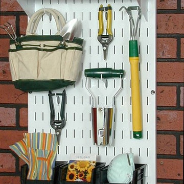 Garden Tool Storage www.WallControl.com | Pegboard Ideas