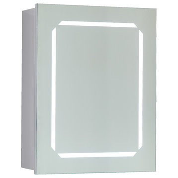 Vanity Art LED Lighted Medicine Cabinet With Rock Switch