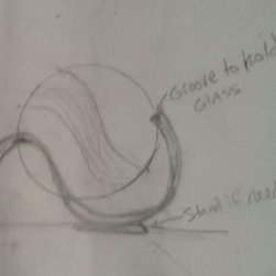 Circular Wave Sculpture - Products