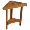 Plantation Teak Mini Corner Bench