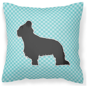 Multicolor 18x18 Holy Dog Briard Throw Pillow Multicolor 18x18 Holy Dog Briard Throw Pillow