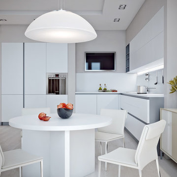 Ý tưởng thiết kế căn hộ có phòng làm việc riêng