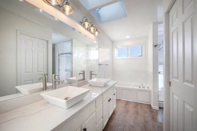 Inspiration for a transitional bathroom remodel in Seattle