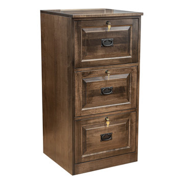 Traditional 3-Drawer File Cabinet