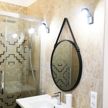 Création d'une salle de bain dans des combles