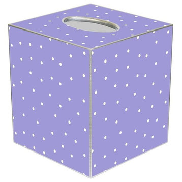 TB1107 - Lavender Tiny Dot Tissue Box Cover