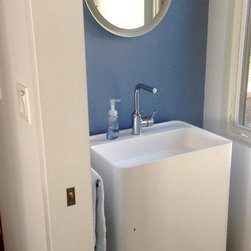Modern Rectangular Shaped Freestanding Sink - SB-02 - Matte or Glossy - Bathroom Sinks