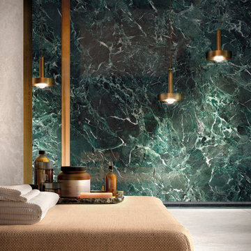 Marble Effect Tiles - Jolie, Verde Alpi