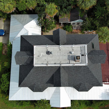 Roof Replacement on The Wager House (North Brevard Historic Home)
