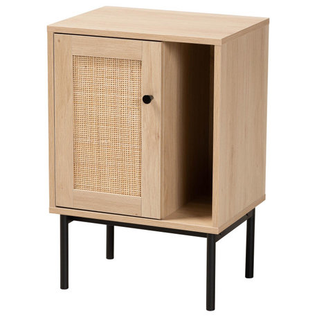 Shurik Mid-Century Modern, Cabinet, 1-Door