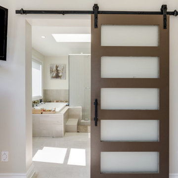 Emmett Road Custom Home Ensuite Bathroom