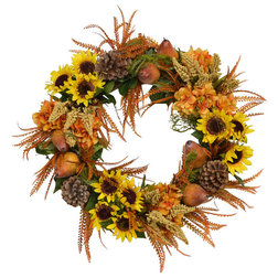 Farmhouse Wreaths And Garlands by Creative Displays, Inc.
