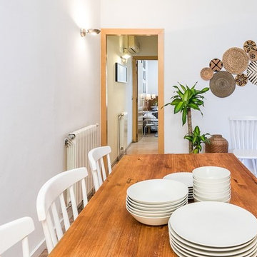 Comedor abierto vivienda Vila de Gracia