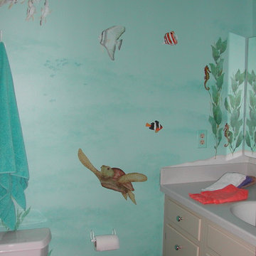 Under the Sea mural
