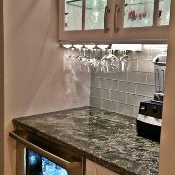 Gray & White Kitchen