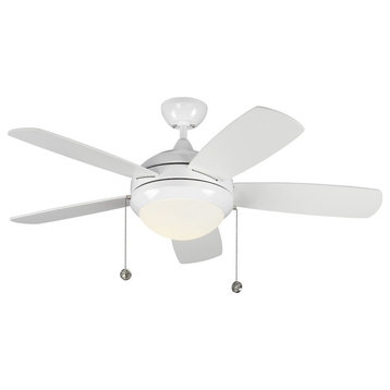 44 Inch Ceiling Fan Light Kit - Traditional Style 5-Blade Ceiling Fan Pull