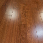 Hurst Hardwoods - Brazilian Cherry Prefinished Engineered Wood Flooring, 2mm, Sample - This listing is for two 9" long sample pieces of our popular  5" x 1/2" Brazilian Cherry Prefinished Engineered w/2mm Wear Layer wood floor. This exotic wood flooring is made from Clear Grade Brazilian Cherry (the absolute finest grade on the market today) and offers beautiful aesthetics to compliment your home's interior space. Featuring an 8-ply construction, tongue & groove milling profile, smooth texture, and micro-beveled edges/ends for easy installation, this engineered hardwood floor is both CARB Phase II certified & Lacey Act compliant. This flooring also boasts an 11-coat Aluminum Oxide finish, making it highly scratch resistant. It also comes equipped with a 2mm top layer, allowing it to be re-sanded/re-finished once over its lifetime. Actual flooring planks come in 12" to 72" random lengths. This wood species has a Janka hardness rating of 2350, making it incredibly durable for busy homes. Installation methods include glue, float, nail or staple down. Comes with a 30 Year Finish Warranty. For more information, please refer to our Terms & Policies for statements on moisture control, radiant heat, shipping, damage, and returns. For over 25 years, Hurst Hardwoods has been a national leading hardwood flooring wholesaler.