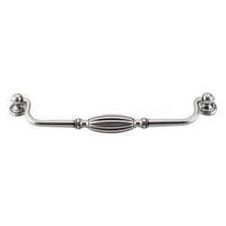 Top Knobs Tuscany Collection Large Drop Pull Handle 8 13/16" Pewter Antique M138 - Cabinet And Drawer Handle Pulls