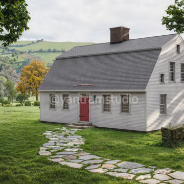 Transforming Barn Houses with 3D Architectural Rendering in Gujarat