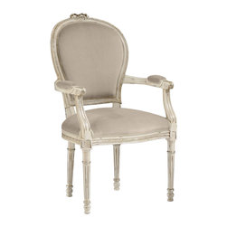 Inviting Home Inc. - Louis Xvi-Style Armchair - Dining Chairs
