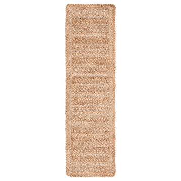 Safavieh Vintage Leather Collection NF824A Rug, Natural, 2'3" X 8'