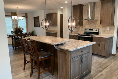 Example of a trendy home design design