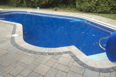 Example of a pool design in Montreal