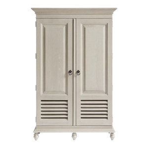 Paula Deen Home Utility Cabinet Linen Traditional Armoires