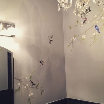 Chinioserie Style Low cost Mural in Colts Neck NJ