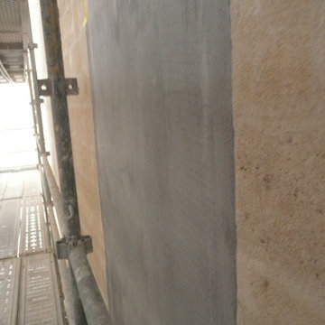Persiennes peintes en trompe-l'oeil