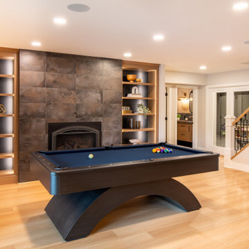 Custom Basement Staircase Renovation | Basement renovation Gibsonia, PA