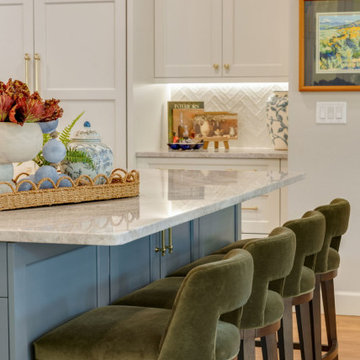 Denver Hilltop Modern French Kitchen