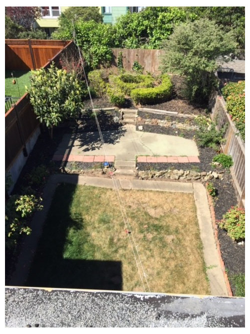 Leveling Backyard Ok To Put Dirt Over Existing Concrete Patio