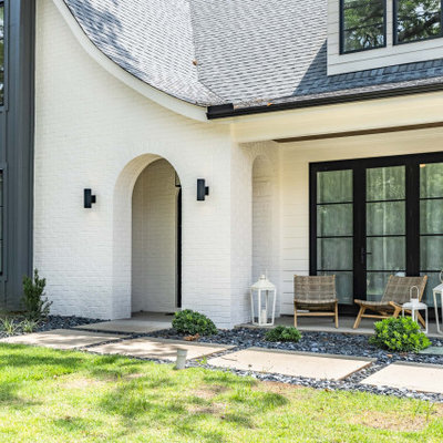 Transitional exterior home idea in Other