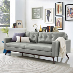 Blake Sofa in Antique Grey by TOV Furniture - Sofas
