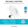 5/6" LED Recessed Lights 15W Soft White 1100lm 12-Pack