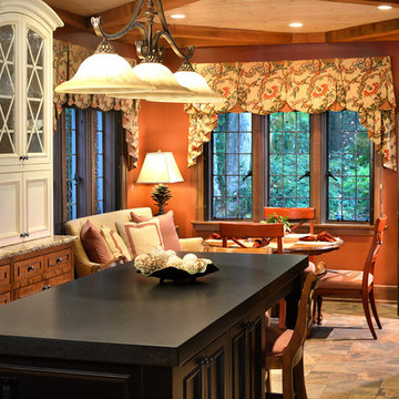 Old World/French Country kitchen
