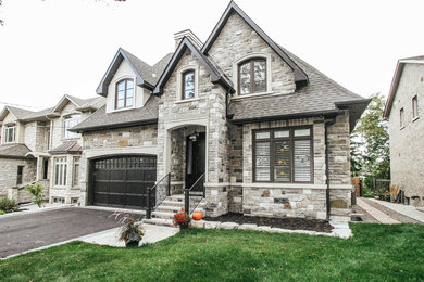 Inspiration for a timeless exterior home remodel in Toronto