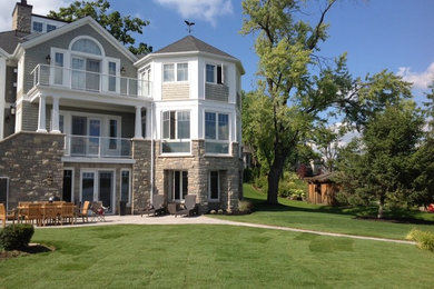 Inspiration for an exterior home remodel in Toronto