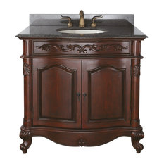 Antique French Bathroom Vanities Houzz Avanity Corp Antique Cherry Bathroom Vanity Vanities And Sink Consoles
