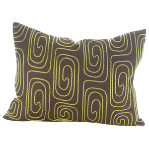 citron throw pillows